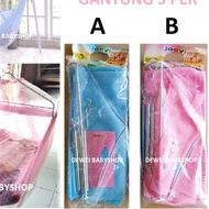 Baby Swing Hanging Model Per 3 Joeyi (Mosquito Net Swing / Baby Swing Cradle)