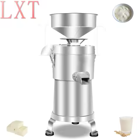 220V Automatic Soybean Milk Tofu Maker Machine Slag Separating Commercial Ilter Free Grinder Soya Mi