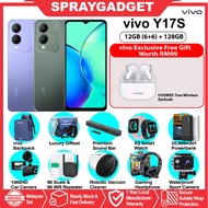vivo Y17S (6+6GB Extended RAM + 128GB ROM) 5000mAH Large Battery🎁vivo Malaysia Warranty