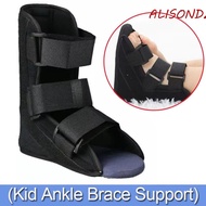 ALISONDZ Ankle Support Brace, Adjustable Straps Anti-rotation Ankle Foot Orthosis, Sprain Orthosis F