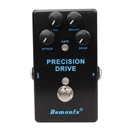 Demonfx Precision Drive Overdrive & Gate Pedal Guitar Effect Pedal Overdrive และการบิดเบือน