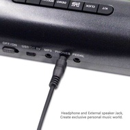 Rolled up Drum Portable Drum Pad Kit กลองไฟฟ้าพกพาพร้อมลำโพงและแป้นพิมพ์คู่ ชุดอุปกรณ์ดนตรีสำหรับเล่