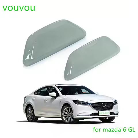 Car accessories GW7A-51-8H1 body parts head lamp spray nozzle cover for Mazda 6 2019-2025 GSJ5-51-8H