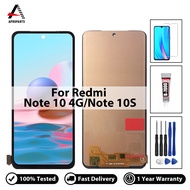 6.43 LCD For Xiaomi Redmi Note 10 4G M2101K7AG LCD Display Touch Screen Digitizer Assembly For Redmi