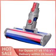 Motorized Floor Brush Head Tool For Dyson V7 V8 V10 V11 Vacuum Cleaner Soft Velvet Roller Brush Suction Head Replacement Parts Vacuum Cleaners Accesso