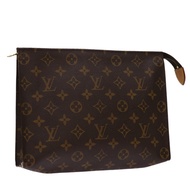 路易威登 Monogram Poche 廁所 26 袋 M47542 LV 正品 am5979