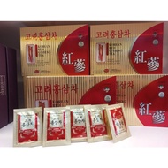 Korean Red Ginseng Tea KGS 150g / 300g (3g x 50 Packs / 100 Packs).
