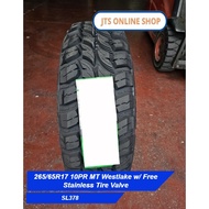 265/65R17 10PR MT Westlake SL378 w/ Free Stainless Tire Valve
