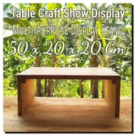 Multi-purpose table stand display 50x20x23 table craft succulent table