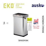 EKO Sensor Bin | HORIZON | EK9262 | 45L | Dustbin | Kitchen Waste Bin | Indoor Bin