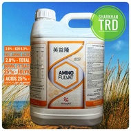 5 Liter AMINO FULVAT ECO Herogra Special Biostimulants Baja Foliar Humic Amino Acids Subur Tanaman Durian Sayur Buah.