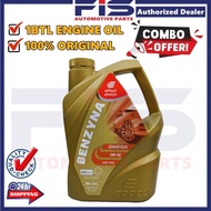 FIS Original Engine Oil Eppco Benzyna  5W30 Fully Synthetic Toyota Honda Proton Minyak Enji Hitam Ke