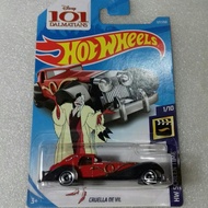 HOT WHEELS CRUELLA DE VIL. HW SCREEN TIME CARD. DISNEY 101 DALMATIANS