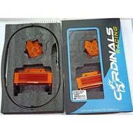FZ150/LC135-N2 OIL COOLER KIT - ORANGE