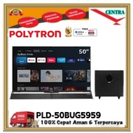 POLYTRON LED ANDROID GOOGLE TV CINEMAX SOUNDBAR PLD-50BUG5959 50 INCH