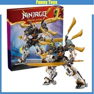 71821 Cole's Titan Dragon Mech Building Blocks Assembly Ninja Mecha Toys Gifts for Boys