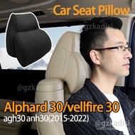 【In stock】Alphard 30/vellfire 30（2015-2022）agh30 anh30 AH30 Car Headrest Pillow Car Seat Pillow Head Neck Support toyota alphard vellfire 4QUT