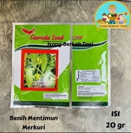 Bibit Timun Lalap MERKURI Isi 20 Gram | Benih Timun Lalap Unggul | Mentimun