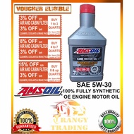 AMSOIL SAE 5W-30 Fully Synthetic Motor Oil ( OE Engine Oil ) ( 5W30 Engine Oil Motor Oil )