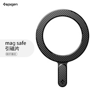 Spigen Magsafe แผ่นดูดแม่เหล็กบางเบาสำหรับโทรศัพท์มือถือ แผ่นดูดแม่เหล็กสำหรับรถยนต์ วงแหวนดูดแม่เหล