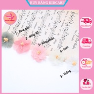 Corsage flower/ Chiffon flower/ Double pistil flower 5cm H11B09 [HCM]