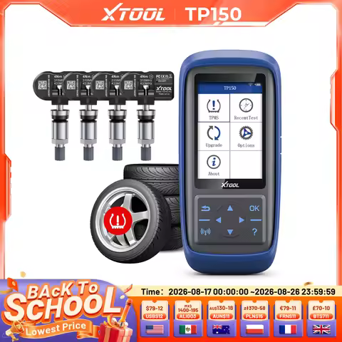 XTOOL TP150 WIFI TPMS Programming Tool 315/433MHz Sensors Tire Activation Programing Learning Readin