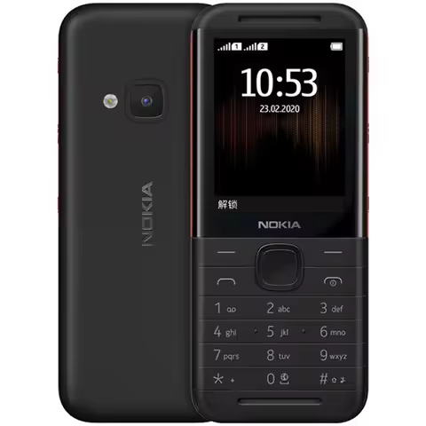 Nokia 5310 2020 Backup Phone 2SIM Dual Stereo Music 1200mAh FM Radio 3.5mm Bluetooth MP3 Micro USB N