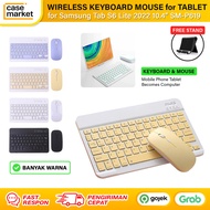 Samsung Tab S6 Lite 2022 P619 Wireless Keyboard Mouse Set Tablet Stand