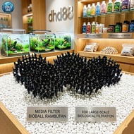 BIOBALL RAMBUTAN AQUARIUM BOGIS FILTER MEDIA POND/ AQUARIUM FILTER MEDIA