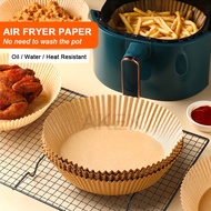 100pcs 20cm Air Fryer Disposable Baking Papers Non-Stick Steamer Round Parchment Paper Liners Ready Stock Malaysia