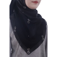 [HIDAYU PREMIUM] Infinity Tudung Bawal Cotton Batu Manik Tabur Cotton Voile Bidang 45 Corak Borong Copy Swarovski Hijab