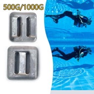 Diving Weights 0.5kg 1Kg Skindiving Freediving Scubadiving Spearfishing Scuba Tingga/Lead Dive Weigh