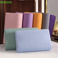 INSTORE Foam Pillow Case, Cotton Waterproof Latex Pillowcase, Universal 30*50cm Solid Color Breathable Pillow Cover Pillow Protector
