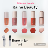 (share in jar) RAINE BEAUTY soft cheek color drops 1ml /raine blush on