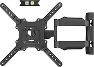 USX MOUNT Full Motion TV Wall Mount Bracket for Most 32-60 Inch TVs Up to 77 lbs & MAX VESA 400x400