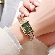 Jam Tangan Wanita Tali Keluli Mewah Reka Bentuk Minimalis Fesyen Bentuk P Watches ersegi Jam Tangan