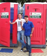 Sewa Toilet Portable VVIP Harian/rental toilet harian/ toilet portable