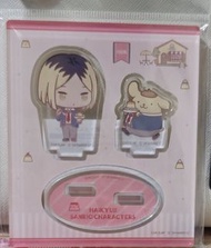 排球少年 孤爪研磨sanrio布甸狗聯乘立牌