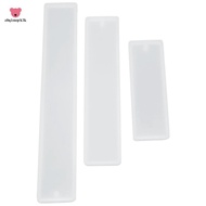 12 Pcs/Set Rectangle Silicone Bookmark Mold DIY Bookmark Mould Making Epoxy Resin Jewelry
