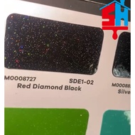AIKKA SUPER DIAMOND SDE COLOUR EFFECT SDE1-02 RED DIAMOND BLACK
