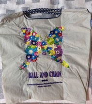 Ball and Chain 蝴蝶花卉購物袋