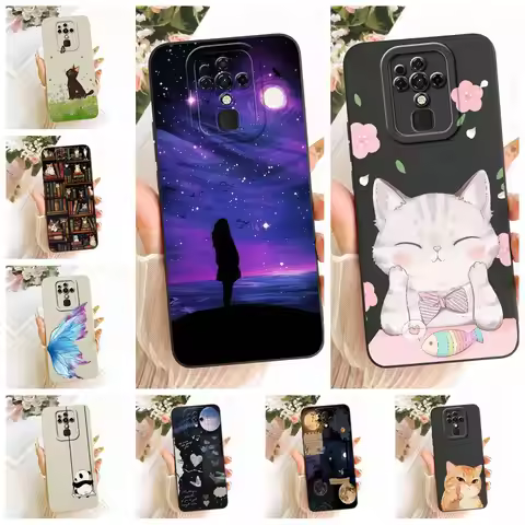 For Techno Camon 16 CE7 CE7j 16 Pro Casing For Tecno Camon 16 Cover Fashion Cartoon Cute Funny Paint