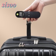SISOO Luggage Scale, Plastic Mini Travel Weighing Scale,  Portable Kg/Oz/Ib Electronic Baggage Weigh