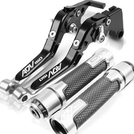 รถจักรยานยนต์ CNC เบรคคลัทช์ Handlebar Grip Grip Handlebar อุปกรณ์เสริมสำหรับ Honda ADV150 ADV 150 2