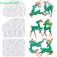 AUGUSTINE Epoxy Mold 3D 3 Types Desktop Decoration Art Crafts Exquisite Gifts Christmas Collection O