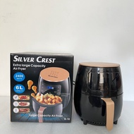 6L Air fryer Multifunctional Smart Touchscreen Air Fryer, Large Capacity French Fries Machine, Oven,