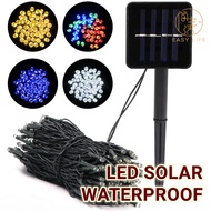 ❤ready stock 现货❤ Solar Fairy Light 12M 100LED Light String Lamp Hiasan Taman Kalis Air 8 Mod Krismas