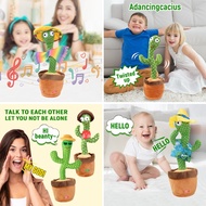 120 Song Dancing Cactus Toys Rechargeable Talking Cactus Singing Cactus Toys Fun Toys Mainan Pokok K