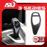 3 Series F30 F31 F34 F35 GT 320d 320i 328i 335i Gear Shift Knob Cover Carbon Fiber Trim 2013-2019 AR