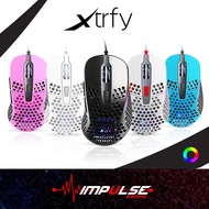 XTRFY Gaming Mouse RGB M4 Series (Black / White / Pink / Miami Blue / Street Edition)